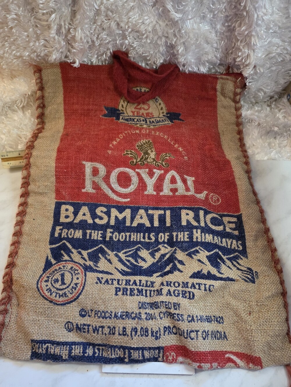 Basmati Rice Reusable Bag